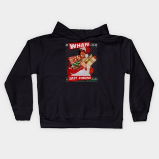 Wham! Last Christmas Ugly Sweater Kids Hoodie